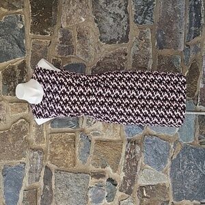 J. Crew Cotton Geometric Sheath Dress Sz 6 Multicolored Sleeveless